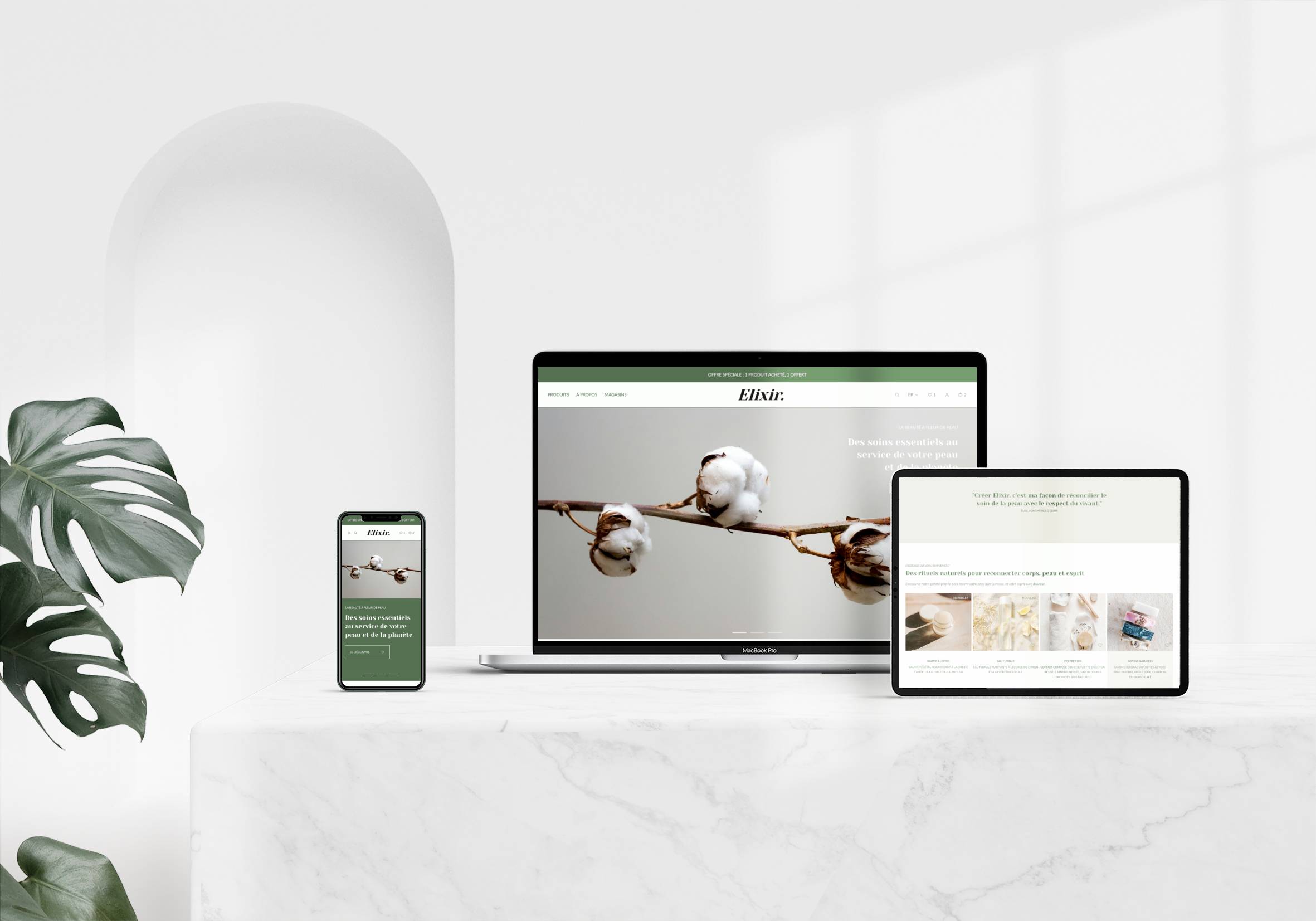 Site vitrine ou e-commerce responsive