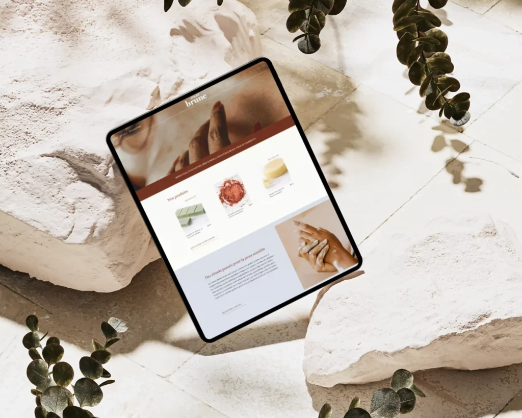 Site e-commerce Atelier Brune