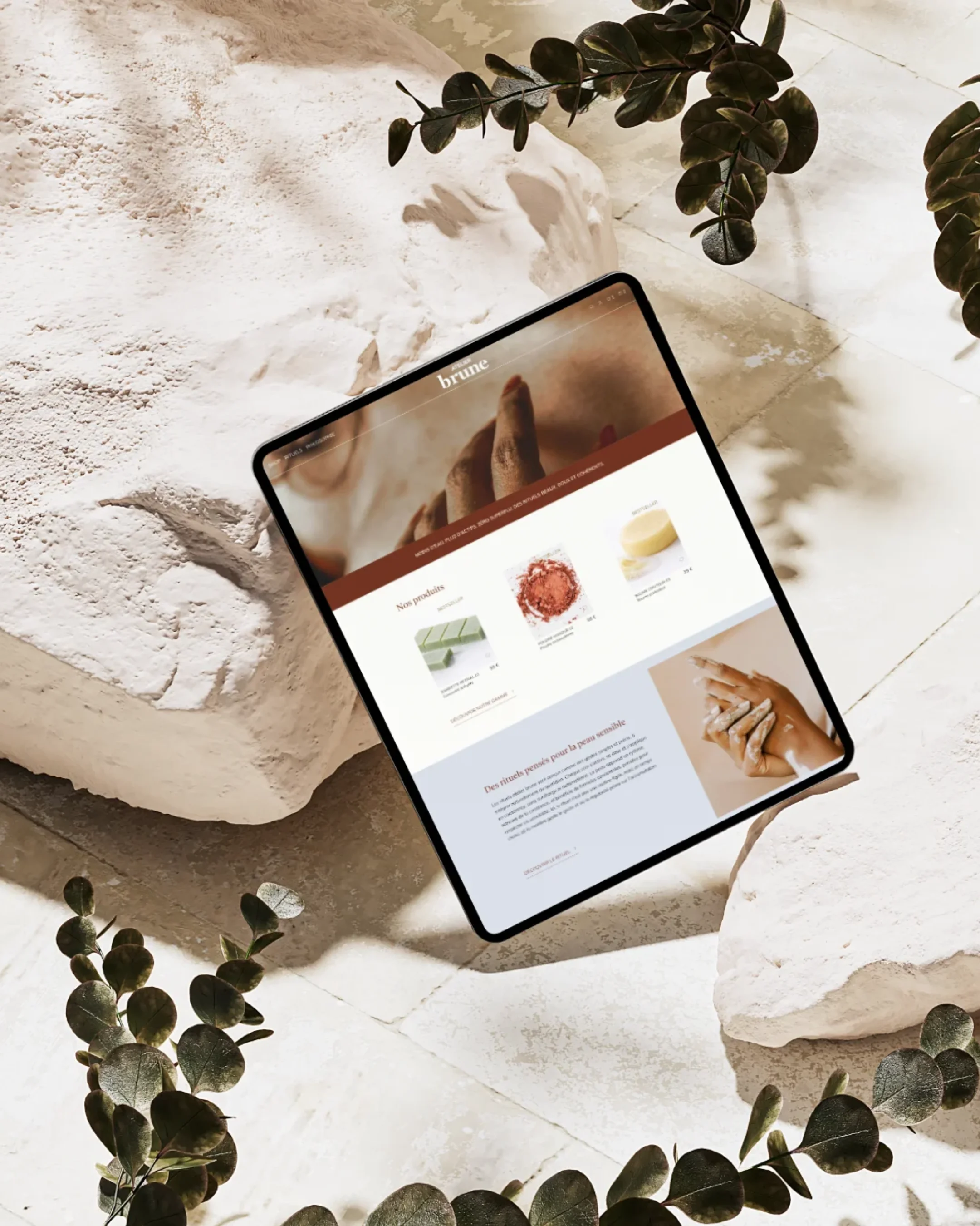 Site e-commerce Atelier Brune