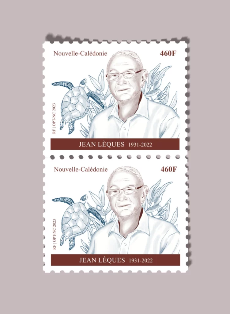 Timbre Hommage Jean Lèques