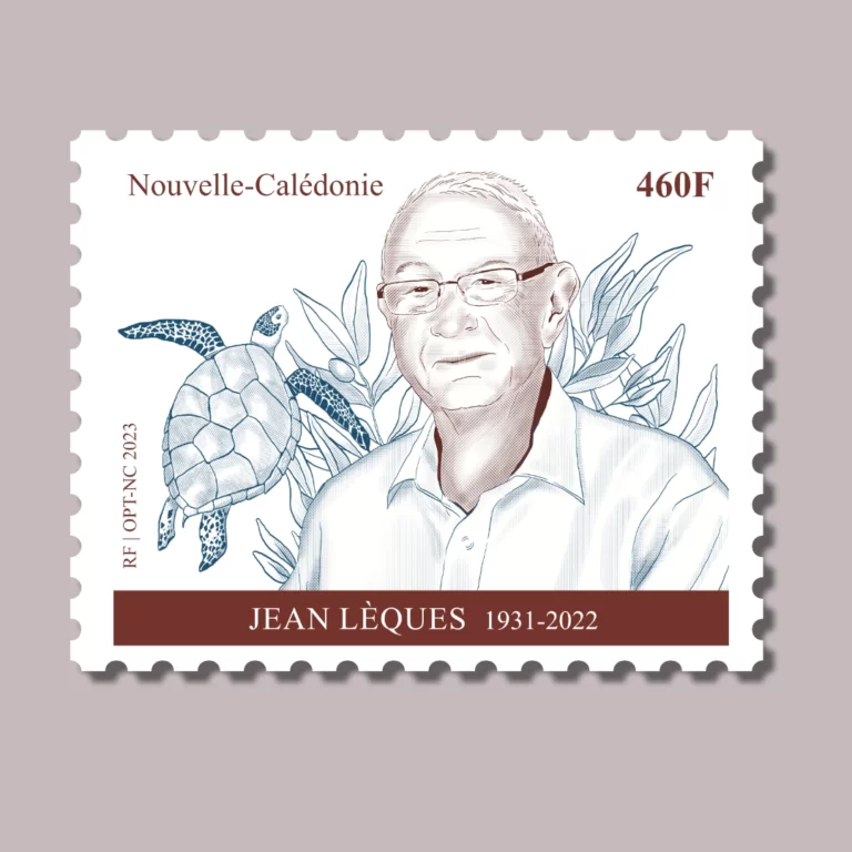Timbre Hommage Jean Lèques