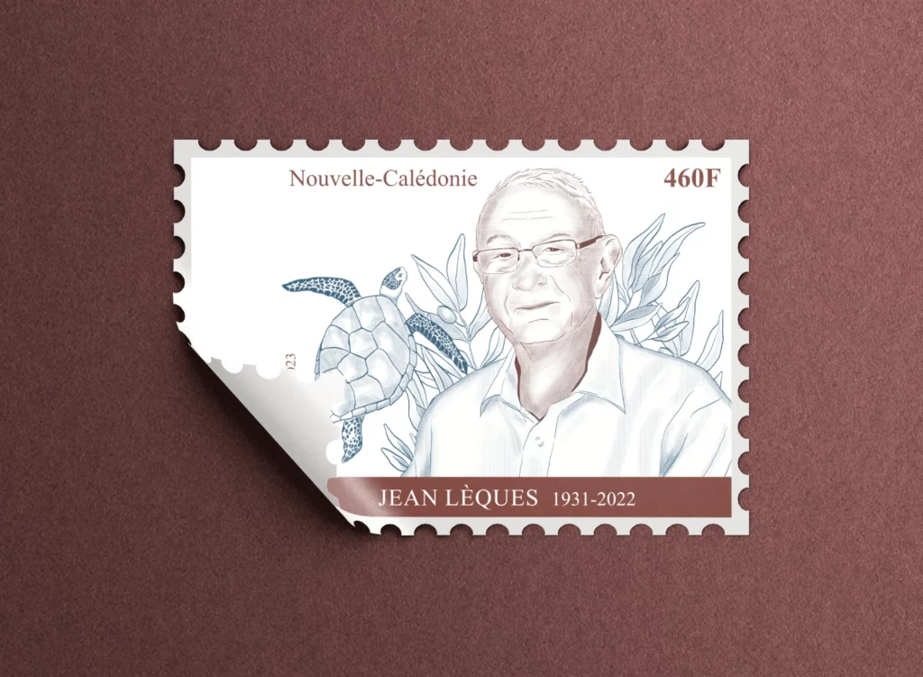 Timbre Hommage Jean Lèques