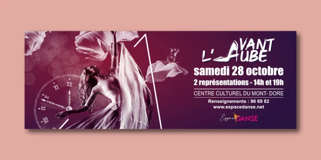 Visuel Réseaux Sociaux Spectacle Danse Avant l'aube