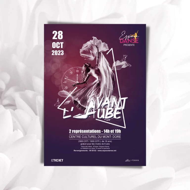 Affiche Spectacle Danse Avant l'aube