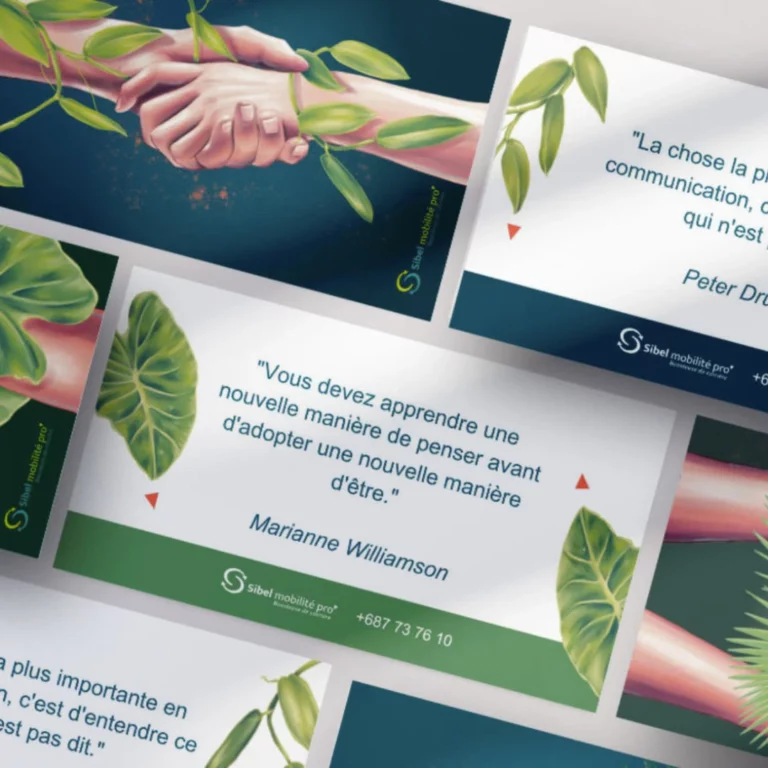 Cartes Citation Mains