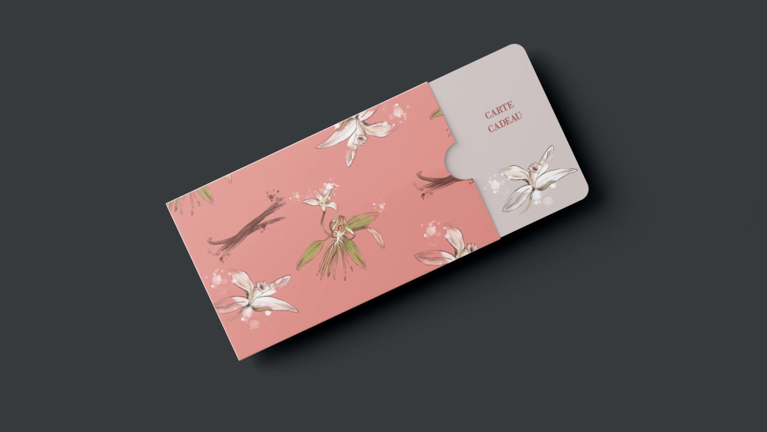 Carte Cadeau Illustrée Vanille