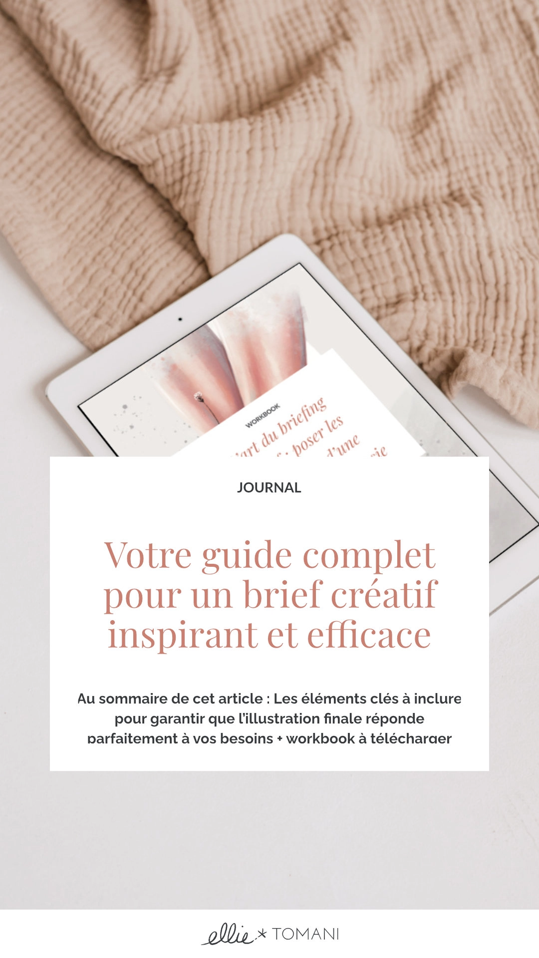 Visuel Article Votre guide complet pour un brief créatif inspirant